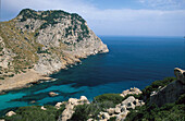 Cala Figuera, Cabo Formentor Mallorca, Spanien