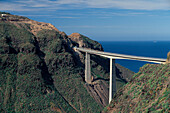 Brücke über Barranco de Moya, Nordküste, Gran Canaria Kanarische Inseln