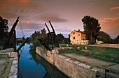 Van Gogh Brücke bei Arles, Bouches-du-Rhone, Provence, Frankreich, Europa