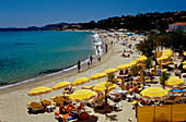 Strand, Côte d' Azur, Provence, Frankreich
