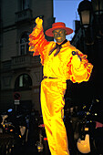 Street artist, la ramblas, barcelona, spain