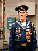 War veteran, Moscow, Russia