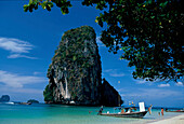 Am Hat Phra Nang-Strand, Krabi, Andamanenküste Thailand