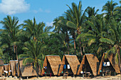 Strandhütten am Lamai Beach, Koh Samui Thailand