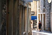Alley in the Old Town, Sibenik Croatia