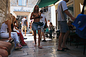 Café, oldtown, Zadar Croatia