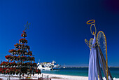 Christmas Decoration, Malecon, La Paz California Sur, Mexico