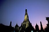 Wat Arun after sunset, Bangkok, Bangkok Thailand