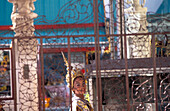 Temple dancer at Wat Mahatat, Petchaburi, Petchaburi Thailand