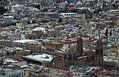 View to old town, Zacatecas Mexico