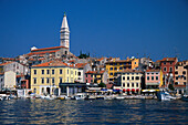 Rovinj, Old town and harbour, Istria Croatia
