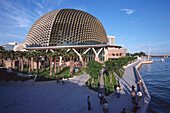 Esplanade, Theatre, Esplanade Park, Marina Bay, Singapore, Asia