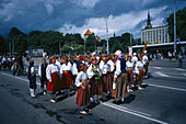 Local costume group, Tallinn Estonia