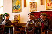 Old men in a tavern, Kosmas, Peloponnese, Greece