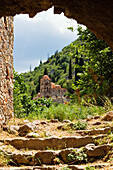 Pantanassa monastery, Mistras, Taygetos mountains, Lakonia, Peloponnese, Greece