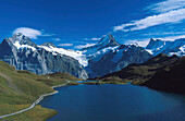Bachalpsee, Wetterhorn, Schreckhorn, Grindelwald Berner Oberland, Schweiz