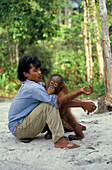 Auswilderungsstation, Gunung Leuser National Park, Sumatra, Indonesia, Asia