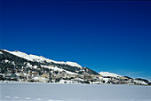 St. Moritz in winter, Grisons Switzerland