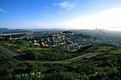 Twin Peaks, Blick auf San Francisco, Kalifornien, USA STÜRTZ S.16/17