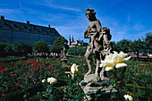 Rosegarden, New Residence, Bamberg, Franconia Bavaria, Germany