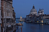 Canale Grande, Santa Maria della Salute, Venedig, Veneto, Italien