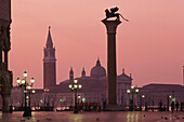 Piazzetta mit S.Giorgio, Venedig, Italien