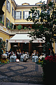 Restaurant II Salumaio, Via Montenapoleone, Mailand Lombardei, Italien