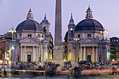 Piazza di Popolo, Rom Italien