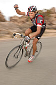 Rennradfahren-Joshua Tree National Park, Joshua Tree National Park California-USA