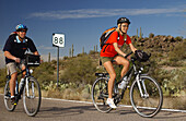 Biking, Apache Trail, Arizona, USA