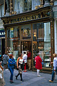 Cafe Lobmeyr, Kaertner Strasse, Vienna Austria