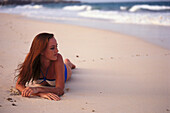 Woman on the Beach, Silver Sands Barbados