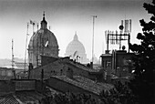 Roofs, Basilica S. Pietro Rome, Italy