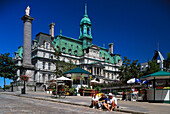 City Hall, Place Jaques Cartier, Montreal, Quebec Canada