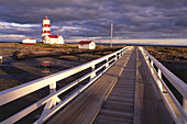 Leuchtturm, Pointe-des-Monts, St. Lawrence River, Quebec, Kanada