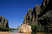 Windjana Gorge, Devonian Reef, Windjana Gorge Nationalpark, Kimberley, West Australien, Australien