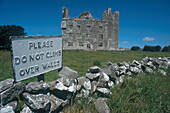 Learnaek Castle, The Burren, Co. Clare, Westküste Irland