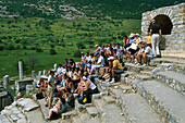 Bouleuterion, Odeion, Antike Stadt Ephesus Türk. Ägäis, Türkei