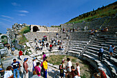 Bouleuterion, Odeion, Antike Stadt Ephesus Tuerk. Aegaeis, Tuerkei