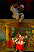 Burmese marionette, puppeteer, Burma, Asia