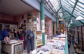 Flohmarkt, Marché aux Puces, de St.Ouen, Cligancourt Paris, Frankreich