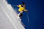 Ski, Frau, Freeriding