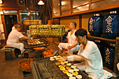 Traditionelle Bäckerei, beim Asakusa Tempel Tokyo, Japan