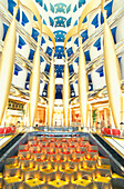 Interior view of Hotel Burj Al Arab, Dubai, United Arab Emirates