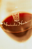 Rotwein in einem Weinglas, Bodega Vinicola di Navarra, Spanien, Europa