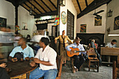 musicians, cafe bar in Santiago de Cuba, Cuba
