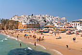 Strandleben, Albufeira, Algarve, Portugal