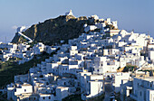 White houses, Agios Konstantinos, Chora, Serifos, Cyclades, South Aegean, Greece
