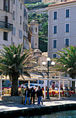 Quai Comparetti, harbour, Bonifacio Corsica, France