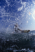 Kitesurfing-Action, El Naba, Rotes Meer Aegypten